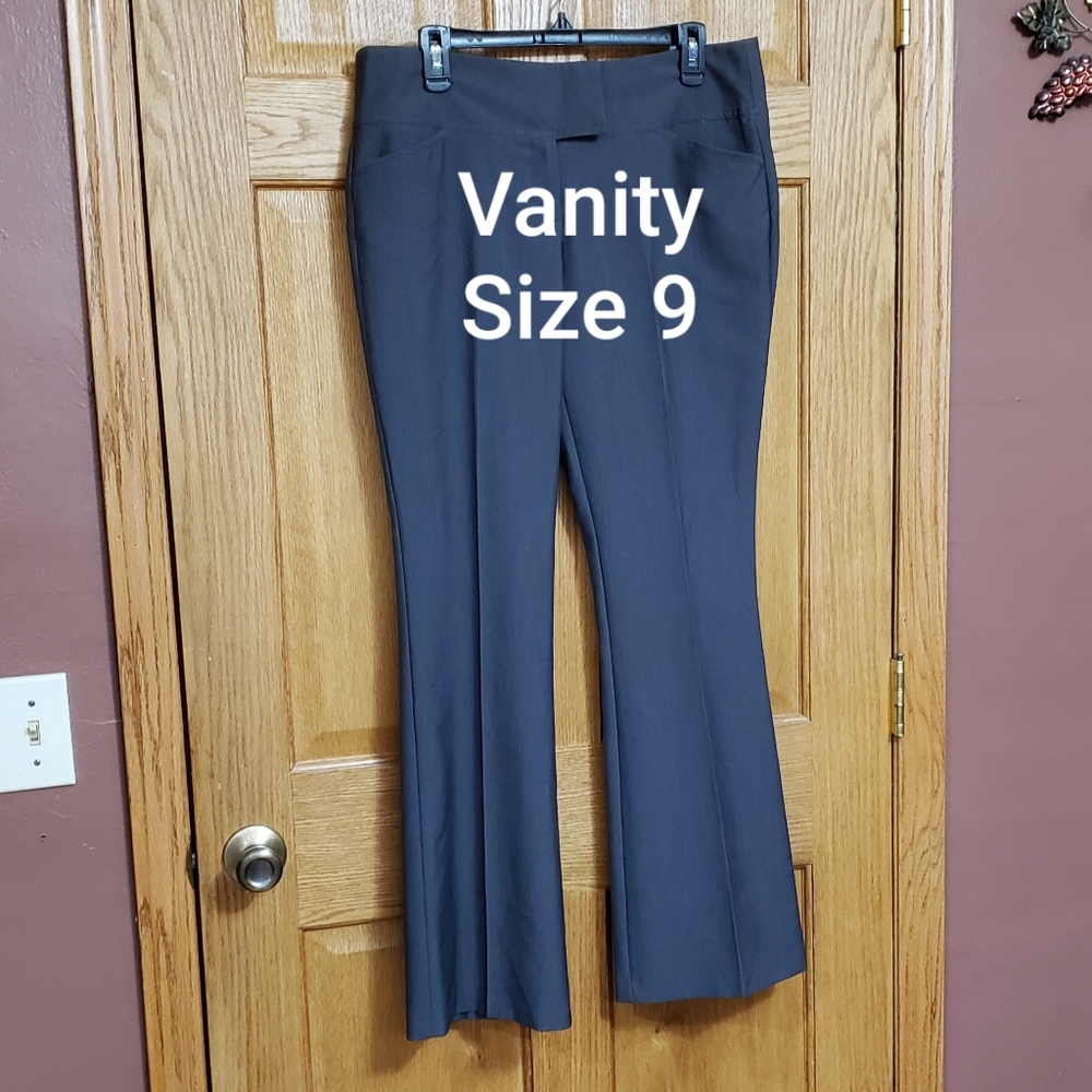 Vanity Gray Deess Pants Size 9